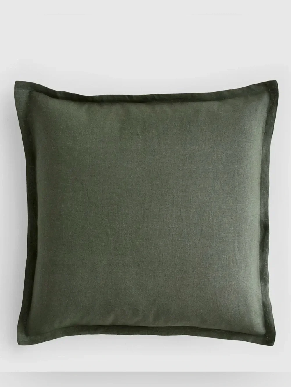 NEW Quince European Linen Euro Sham, 26 X 26 (Pine)